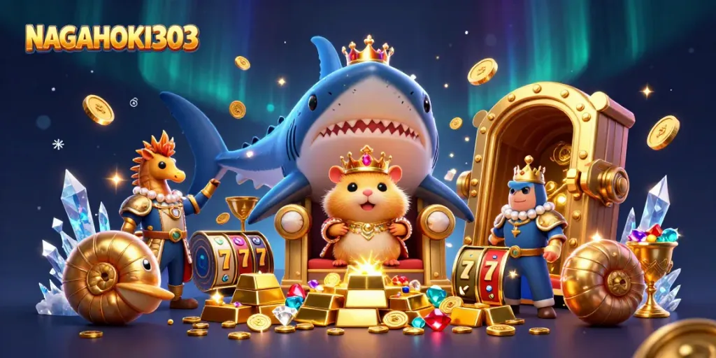 NAGAHOKI303 engages players with thrilling slot action featuring creative characters and treasure elements.